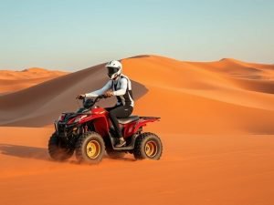 Evening Desert Safari With Quad Bike: Thrilling Drives
